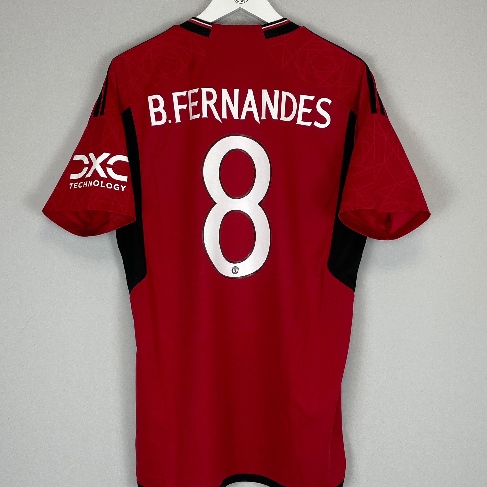 Shop 2023/24 MANCHESTER UNITED B.FERNANDES #8 HOME SHIRT (L) ADIDAS, classic football shirts, vintage football shirts & retro soccer jerseys at Cult Kits