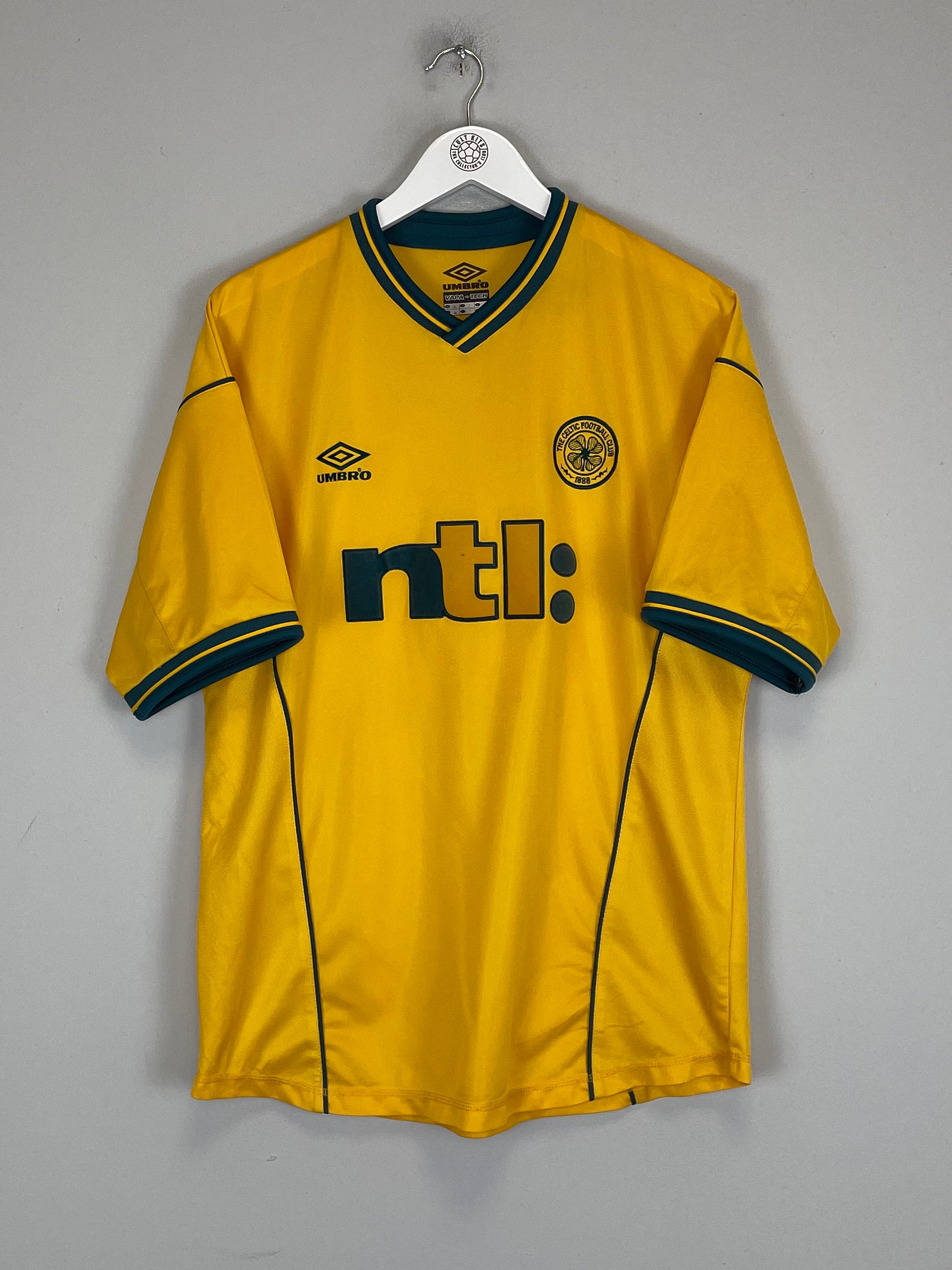 Shop 2000/02 CELTIC HARTSON #10 AWAY SHIRT (L) UMBRO, classic football shirts, vintage football shirts & retro soccer jerseys at Cult Kits