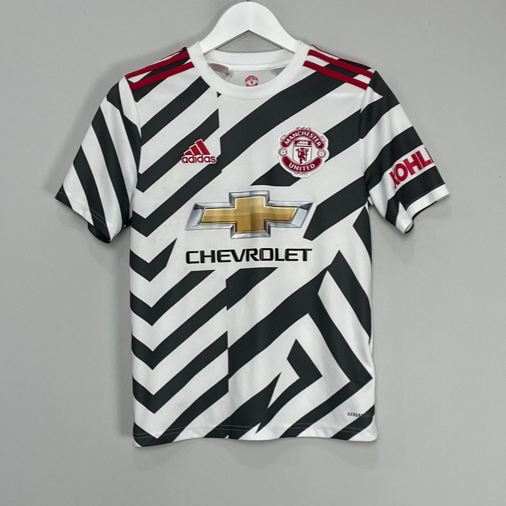 Shop 2020/21 MANCHESTER UNITED THIRD SHIRT (L.KIDS) ADIDAS, classic football shirts, vintage football shirts & retro soccer jerseys at Cult Kits