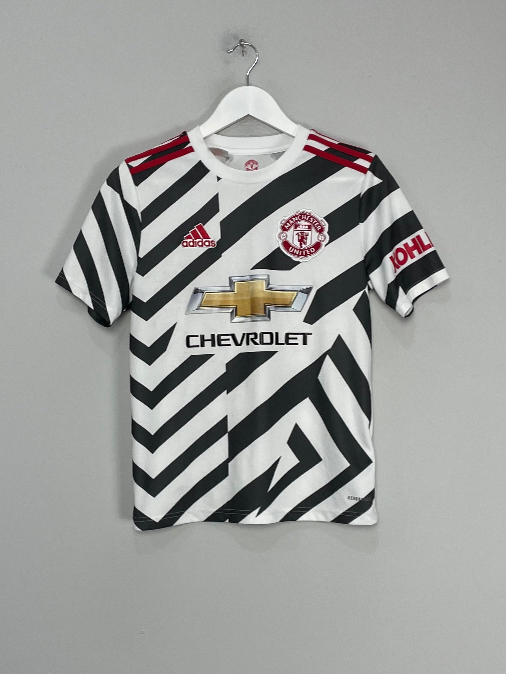 Shop 2020/21 MANCHESTER UNITED THIRD SHIRT (L.KIDS) ADIDAS, classic football shirts, vintage football shirts & retro soccer jerseys at Cult Kits