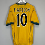 Shop 2000/02 CELTIC HARTSON #10 AWAY SHIRT (L) UMBRO, classic football shirts, vintage football shirts & retro soccer jerseys at Cult Kits
