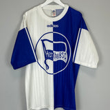 1996/97 HERTHA BERLIN HOME SHIRT (XL) ADIDAS