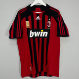 2007/08 AC MILAN RONALDO #99 HOME SHIRT (M) ADIDAS