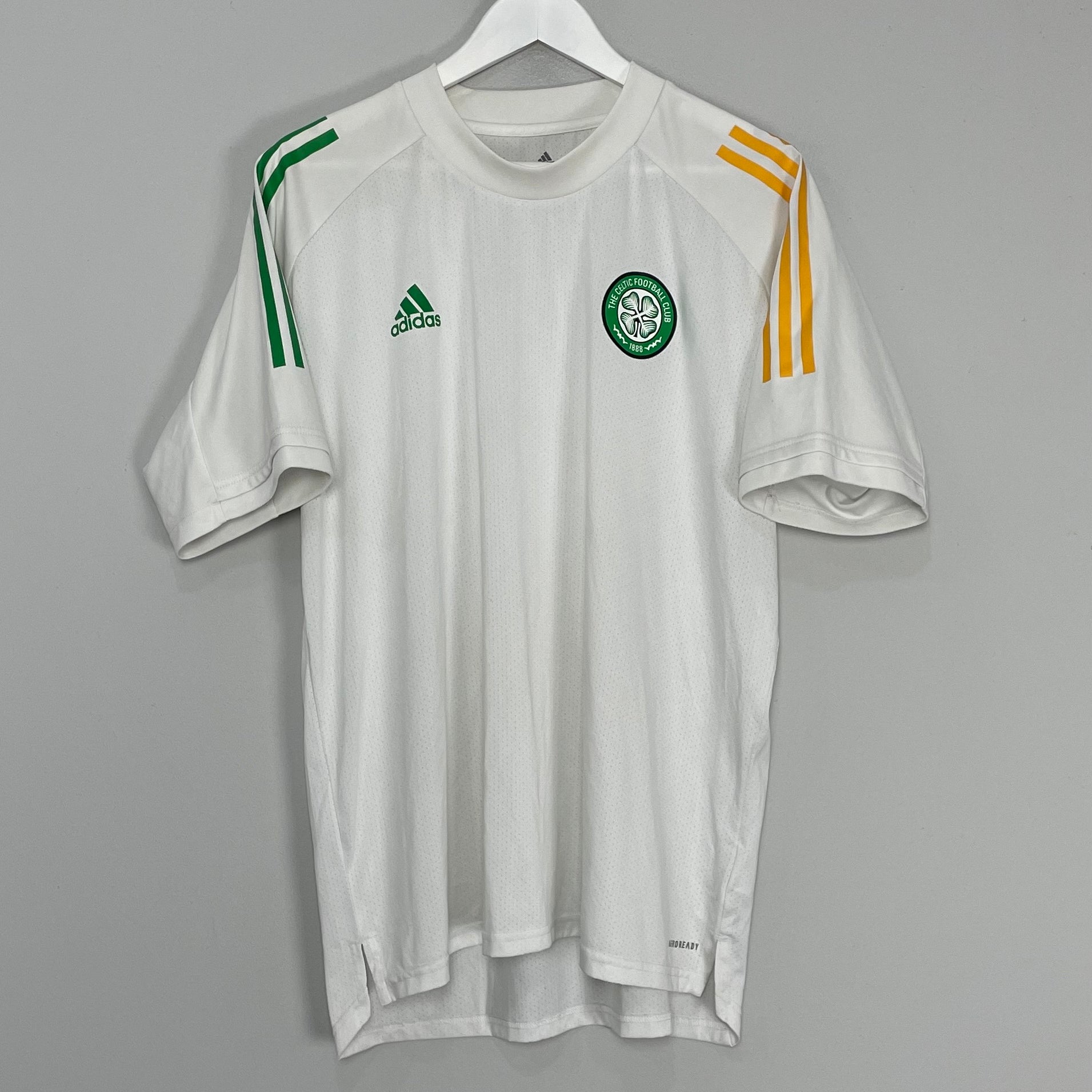 Shop 2020/21 CELTIC TRAINING SHIRT (XL) ADIDAS, classic football shirts, vintage football shirts & retro soccer jerseys at Cult Kits