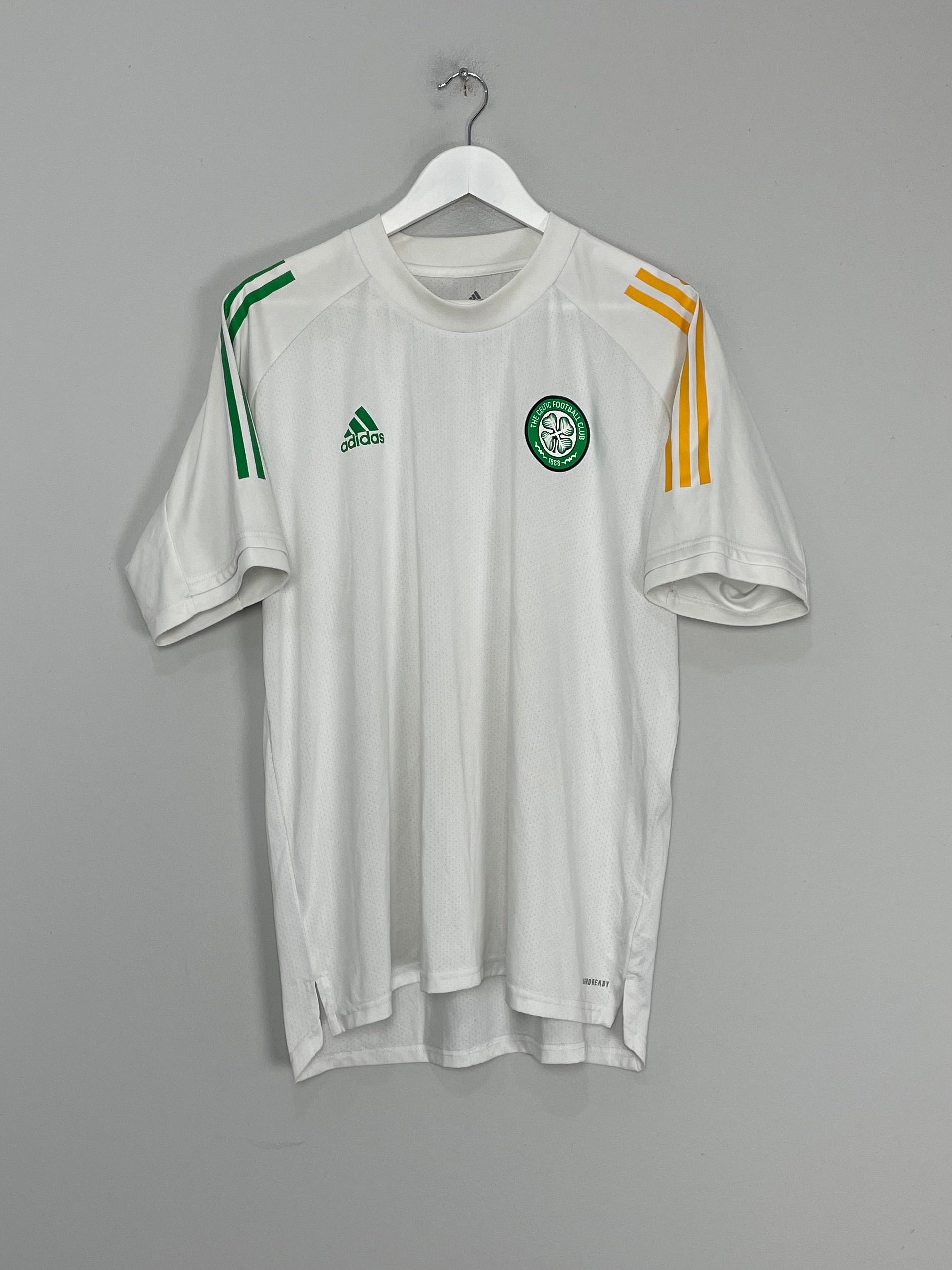 Shop 2020/21 CELTIC TRAINING SHIRT (XL) ADIDAS, classic football shirts, vintage football shirts & retro soccer jerseys at Cult Kits