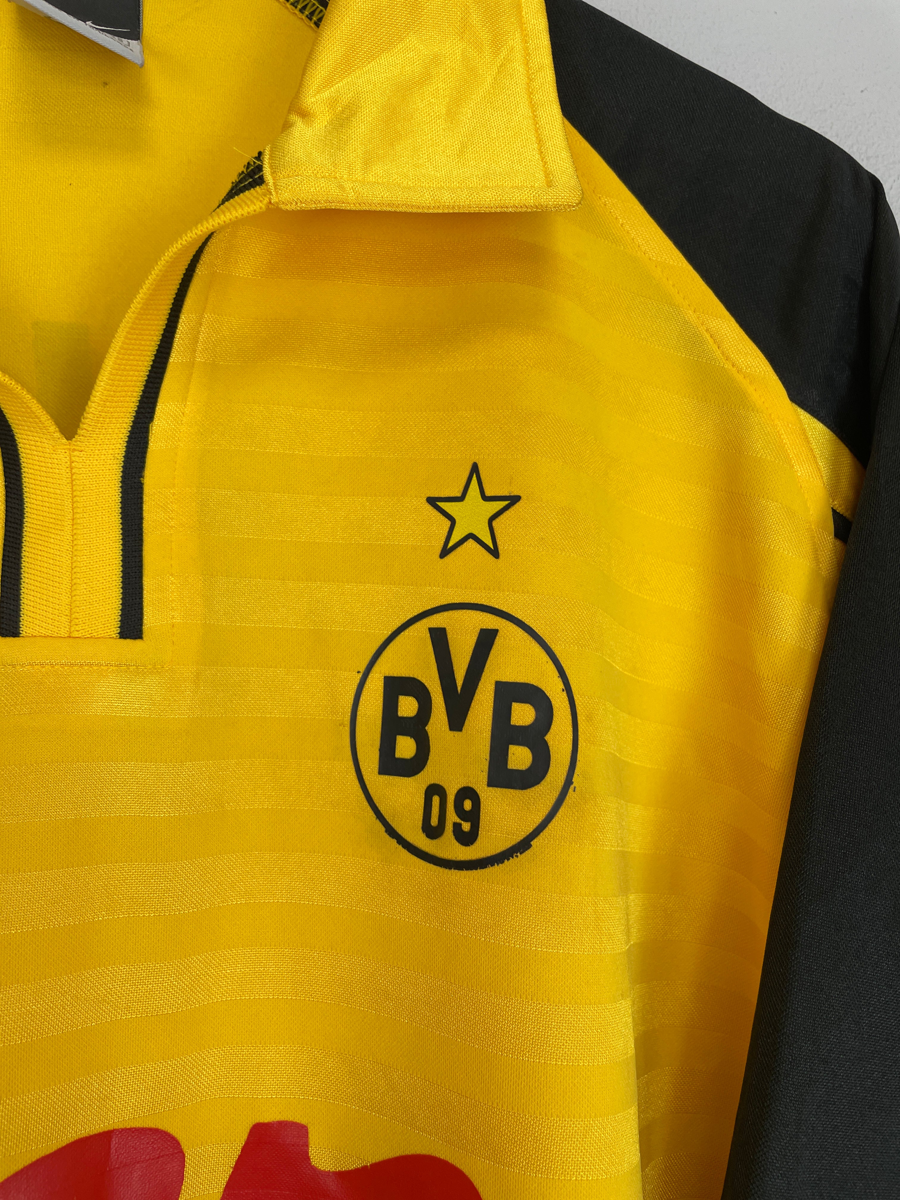 Shop 2005/06 DORTMUND SAHIN #25 WINTER SHIRT (XL) NIKE, classic football shirts, vintage football shirts & retro soccer jerseys at Cult Kits