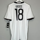 2016/17 GERMANY KROOS #18 *BNWT* HOME SHIRT (L) ADIDAS
