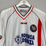 2002/03 COSENZA PAVONE #30 *MATCH ISSUE* L/S AWAY SHIRT (XL) SPORT POINT