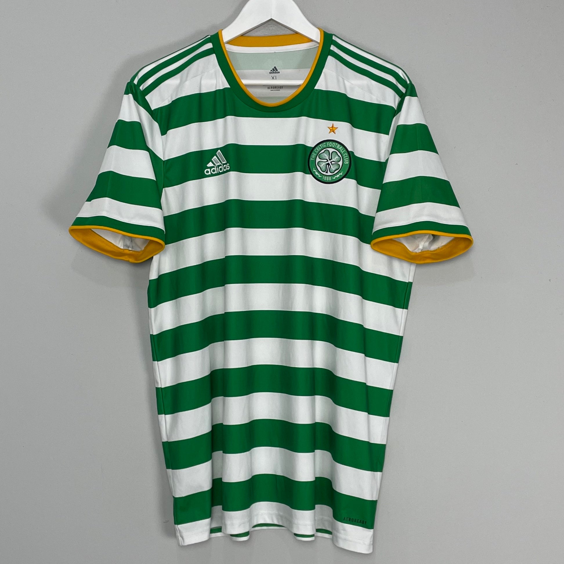 Shop 2020/21 CELTIC HOME SHIRT (XL) ADIDAS, classic football shirts, vintage football shirts & retro soccer jerseys at Cult Kits