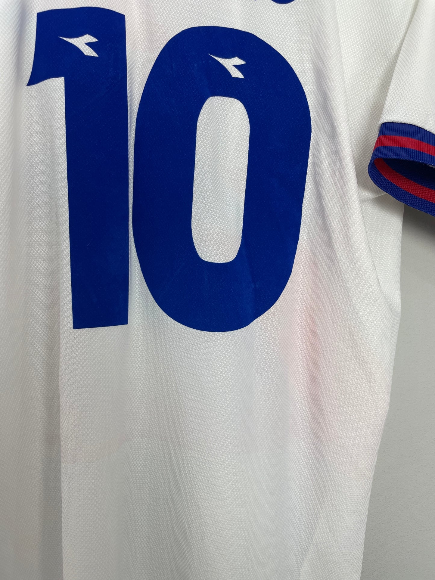 CULT KITS 1997/98 BOLOGNA BAGGIO 10 *BNWT* AWAY SHIRT (L) DIADORA