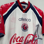Shop 1998/99 TIBURONES ROJOS AWAY SHIRT (M) ATLETICA, classic football shirts, vintage football shirts & retro soccer jerseys at Cult Kits