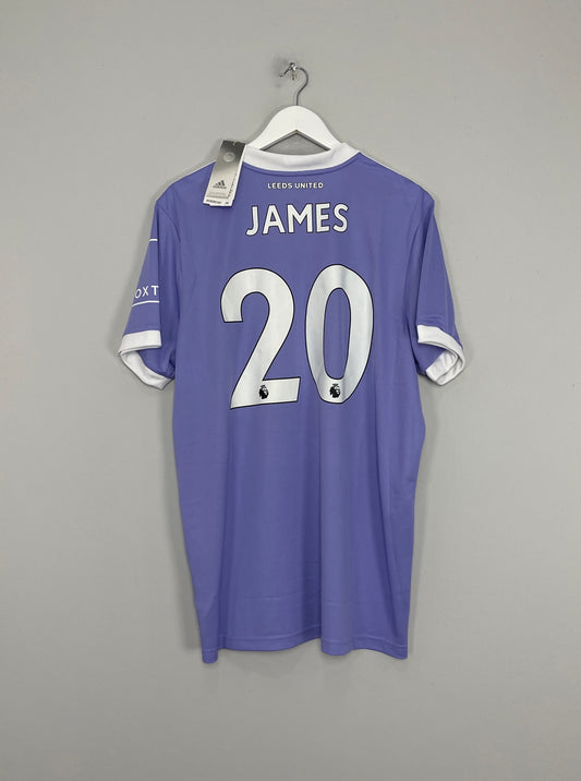 Image of the Leeds United James shirt from the 2021/22 season
