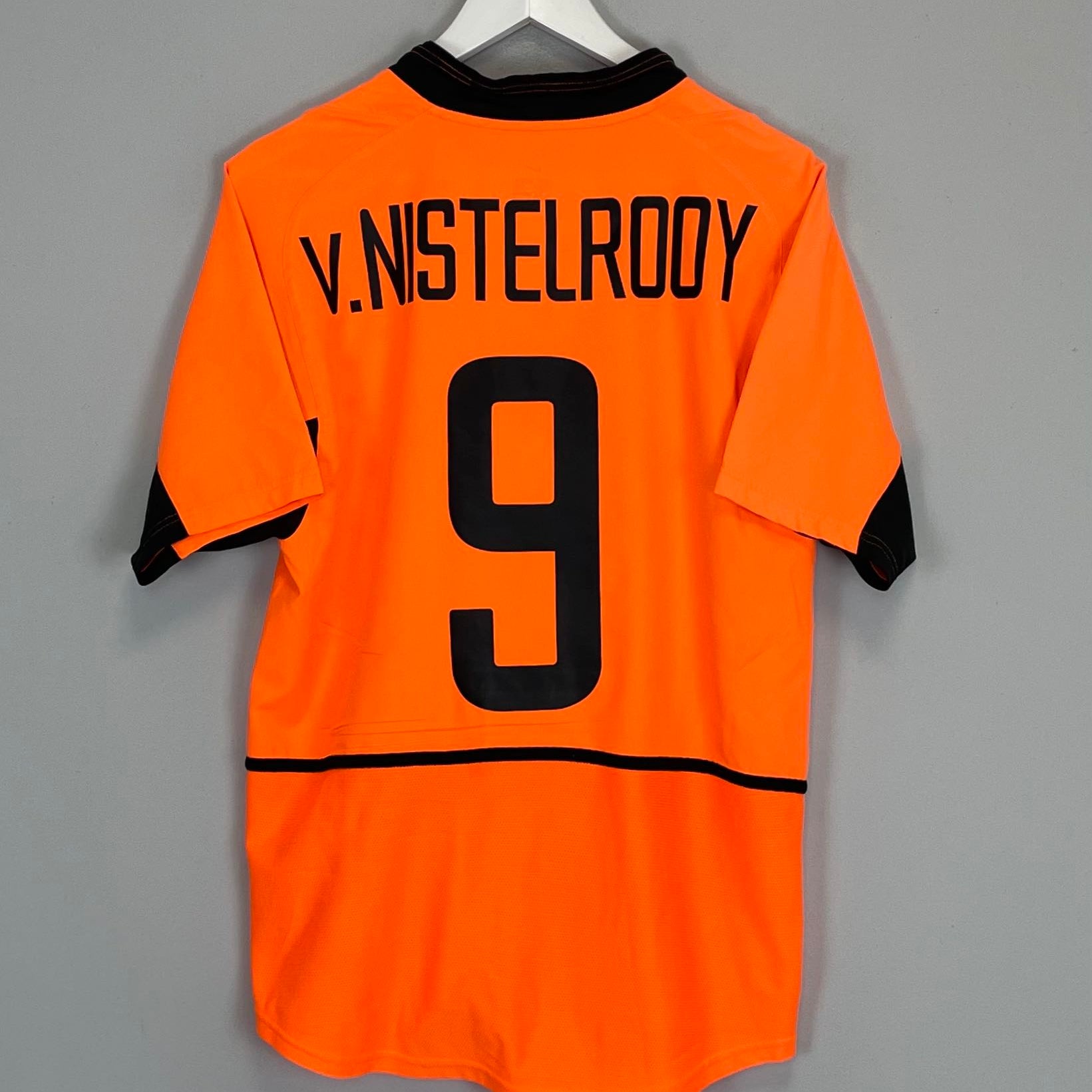 Shop 2002/04 NETHERLANDS V.NISTELROOY #9 HOME SHIRT (S) NIKE, classic football shirts, vintage football shirts & retro soccer jerseys at Cult Kits