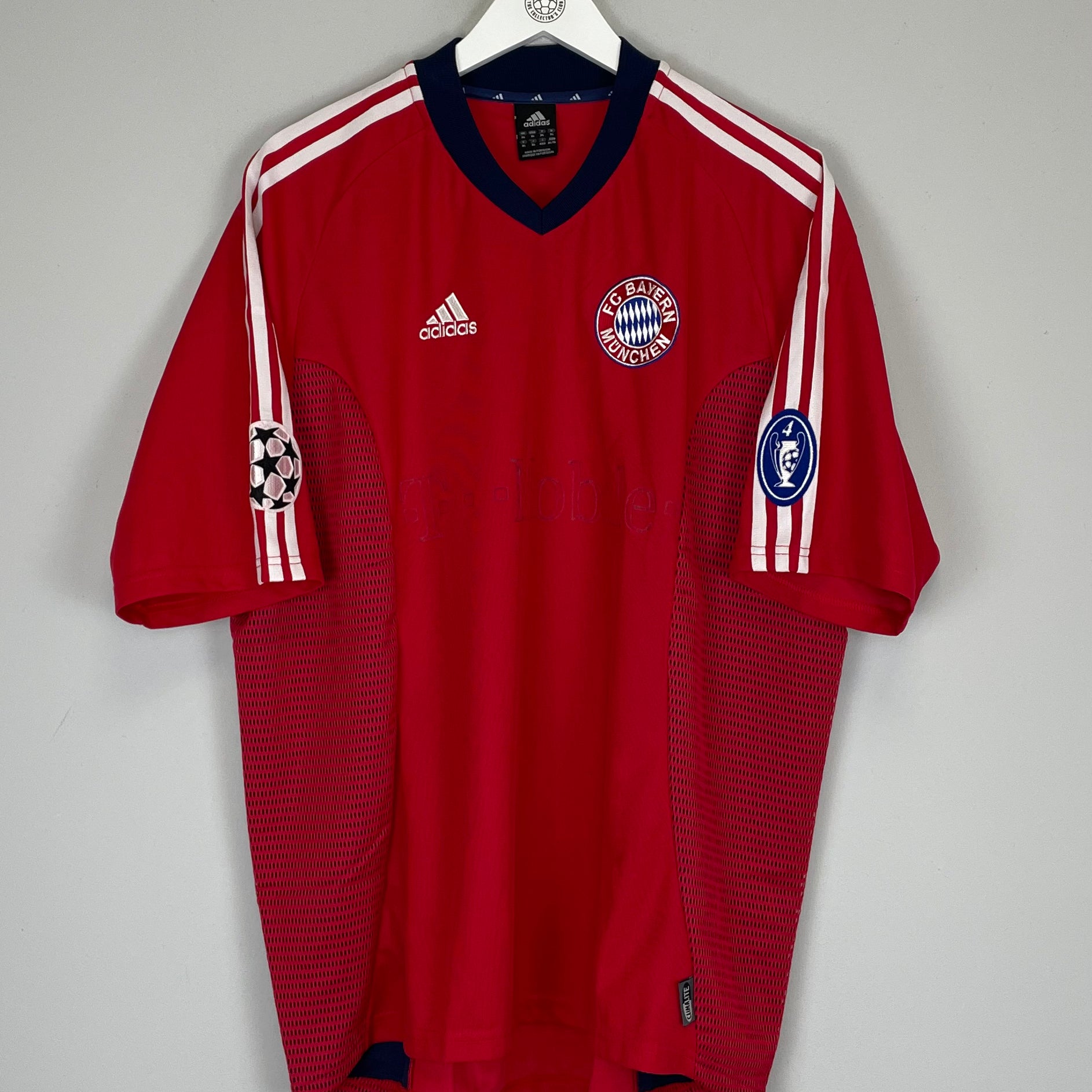 Shop 2002/03 BAYERN MUNICH C/L HOME SHIRT (XL) ADIDAS, classic football shirts, vintage football shirts & retro soccer jerseys at Cult Kits