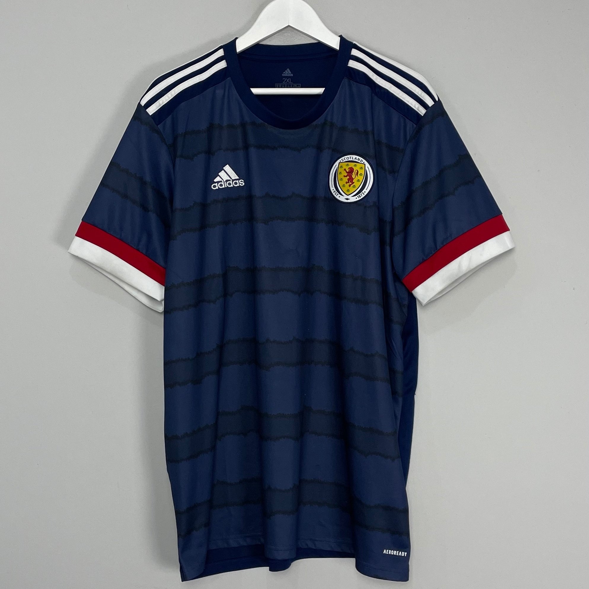 Shop 2020/21 SCOTLAND HOME SHIRT (XXL) ADIDAS, classic football shirts, vintage football shirts & retro soccer jerseys at Cult Kits