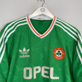 1990/91 IRELAND KEANE #10 HOME SHIRT (XL) ADIDAS