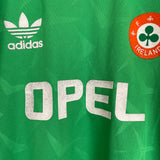 1990/91 IRELAND KEANE #10 HOME SHIRT (XL) ADIDAS