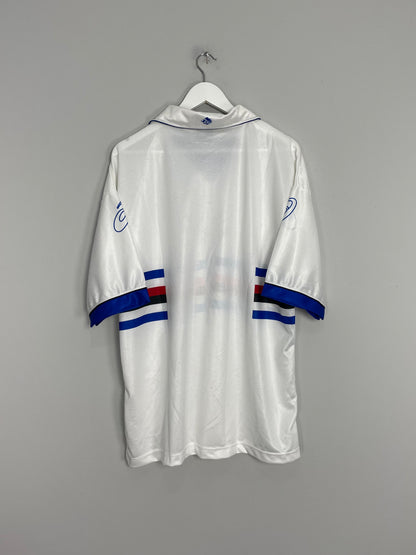 1999/00 SAMPDORIA *BNWT* AWAY SHIRT (XL) ASICS