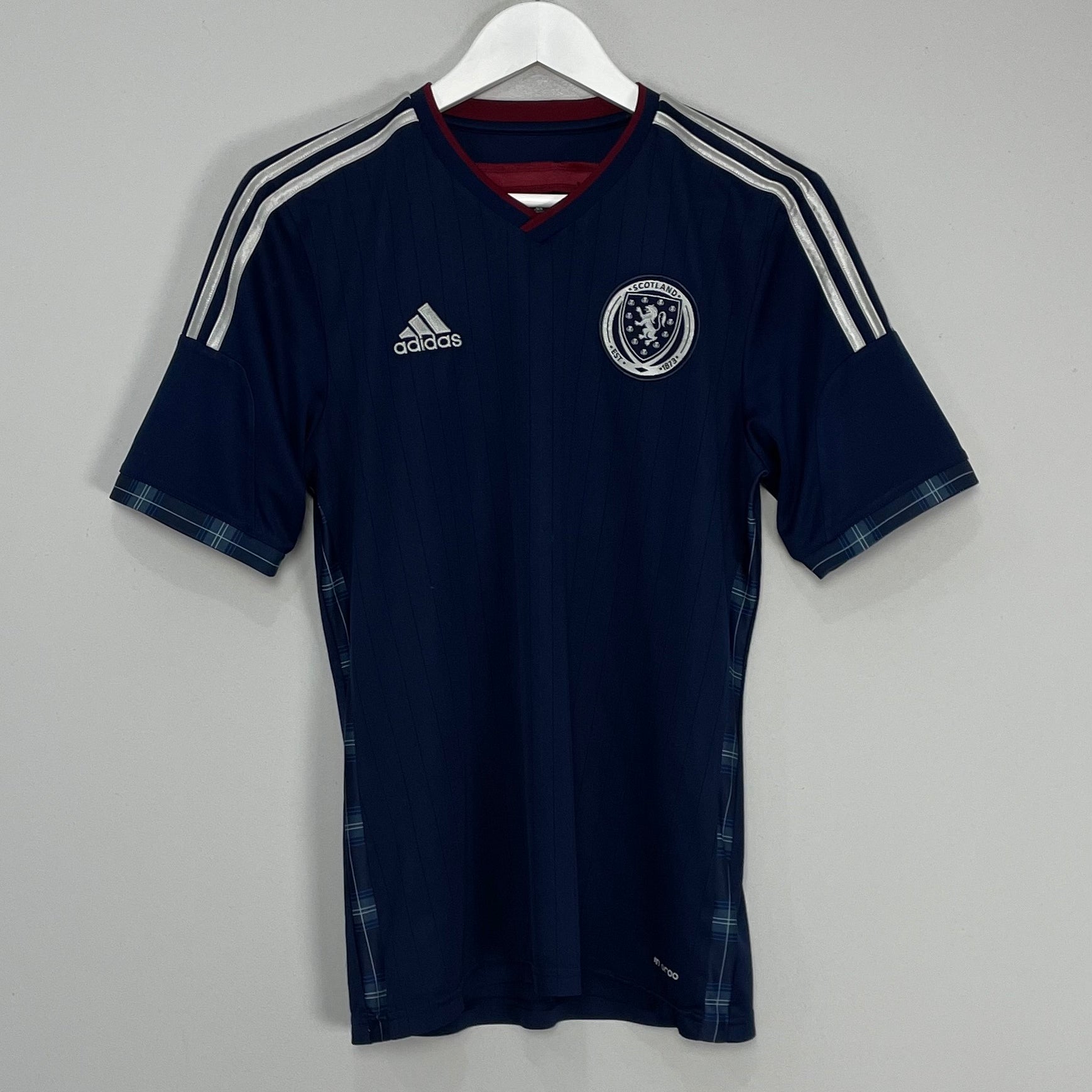 Shop 2014/15 SCOTLAND HOME SHIRT (S) ADIDAS, classic football shirts, vintage football shirts & retro soccer jerseys at Cult Kits