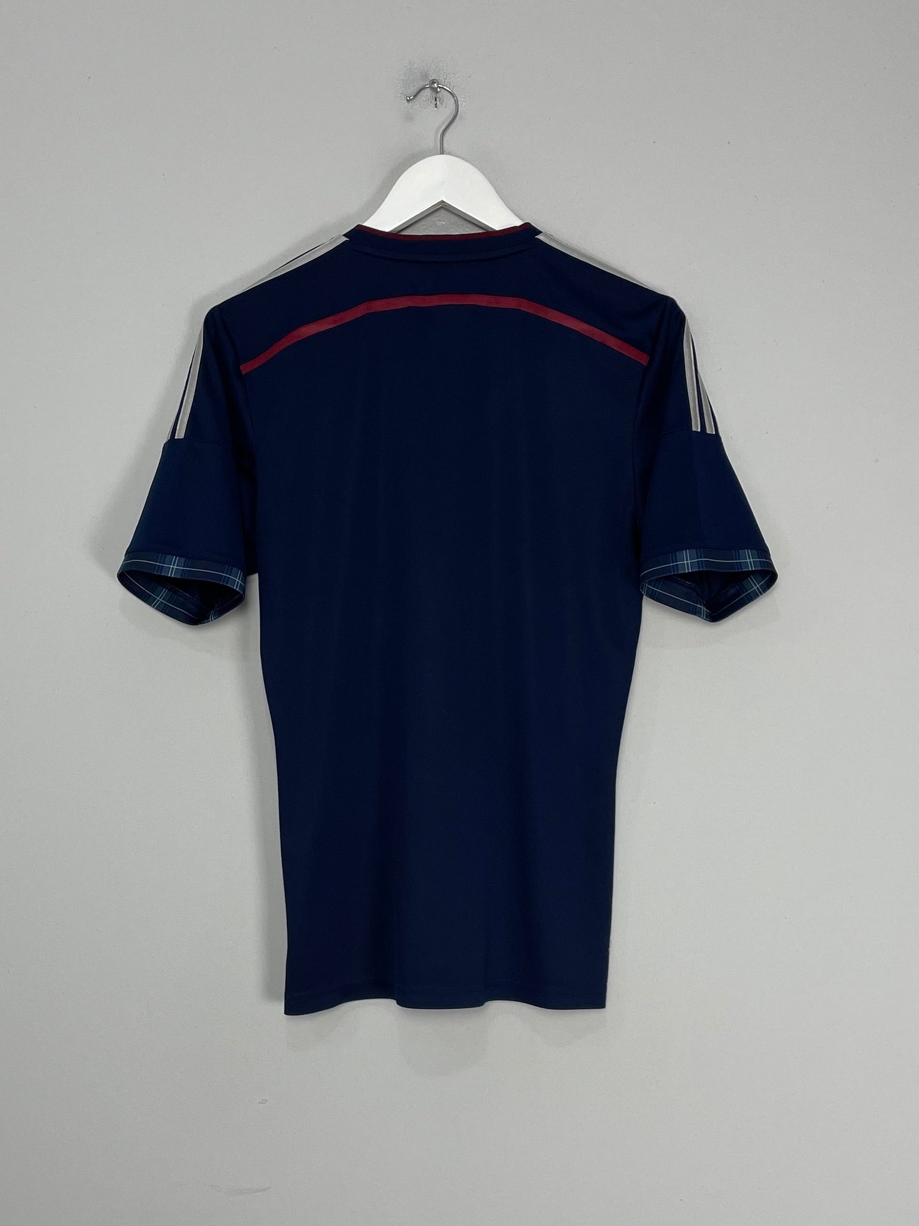 Shop 2014/15 SCOTLAND HOME SHIRT (S) ADIDAS, classic football shirts, vintage football shirts & retro soccer jerseys at Cult Kits
