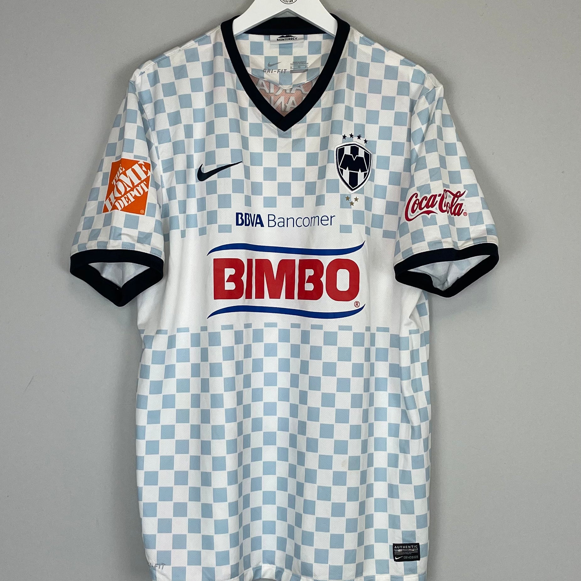 Shop 2013/14 MONTERREY AWAY SHIRT (XL) NIKE, classic football shirts, vintage football shirts & retro soccer jerseys at Cult Kits