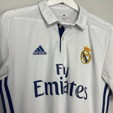 Shop 2016/17 REAL MADRID RONALDO #7 HOME SHIRT (M) ADIDAS, classic football shirts, vintage football shirts & retro soccer jerseys at Cult Kits