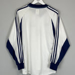 Shop 2001/02 TOTTENHAM L/S HOME SHIRT (M) ADIDAS, classic football shirts, vintage football shirts & retro soccer jerseys at Cult Kits