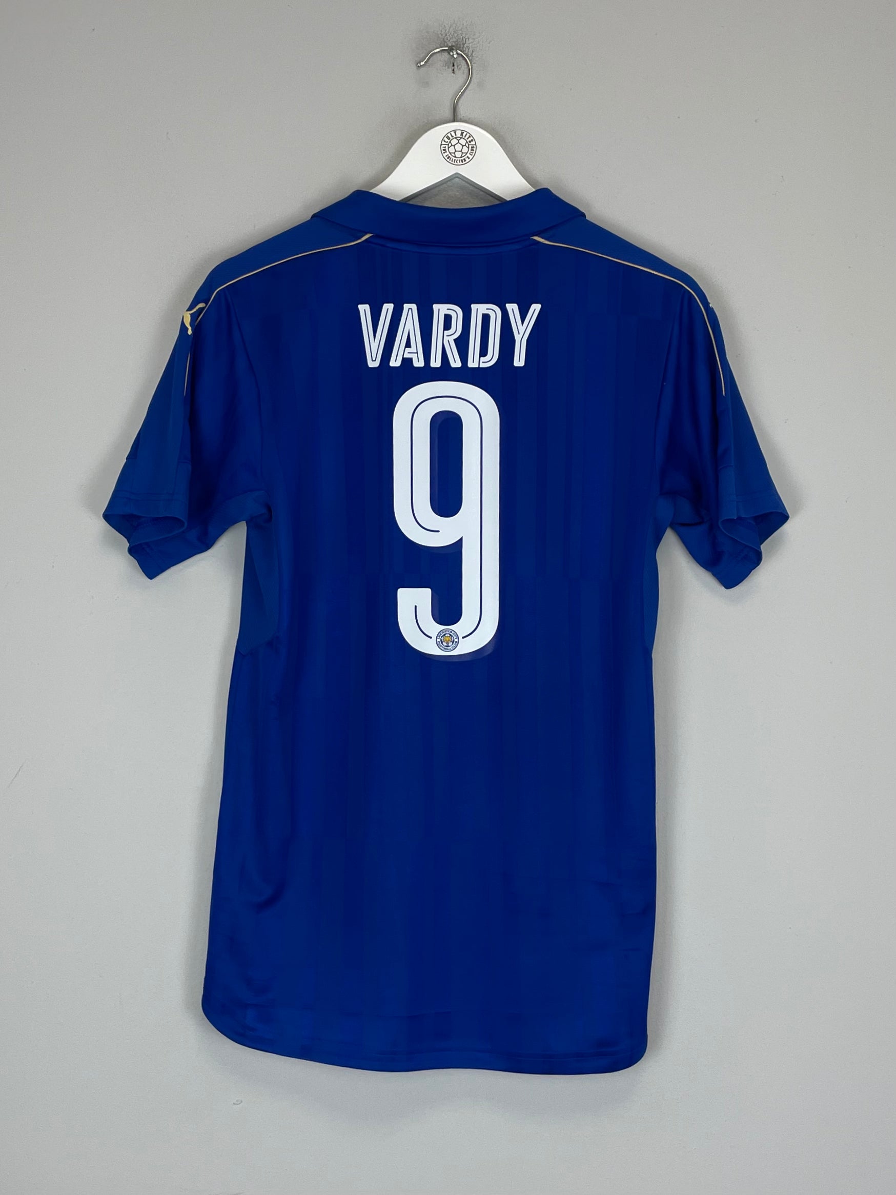 Shop 2016/17 LEICESTER CITY VARDY #9 HOME SHIRT (S) PUMA, classic football shirts, vintage football shirts & retro soccer jerseys at Cult Kits