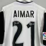 2003/04 VALENCIA AIMAR #21 HOME SHIRT (XL) NIKE