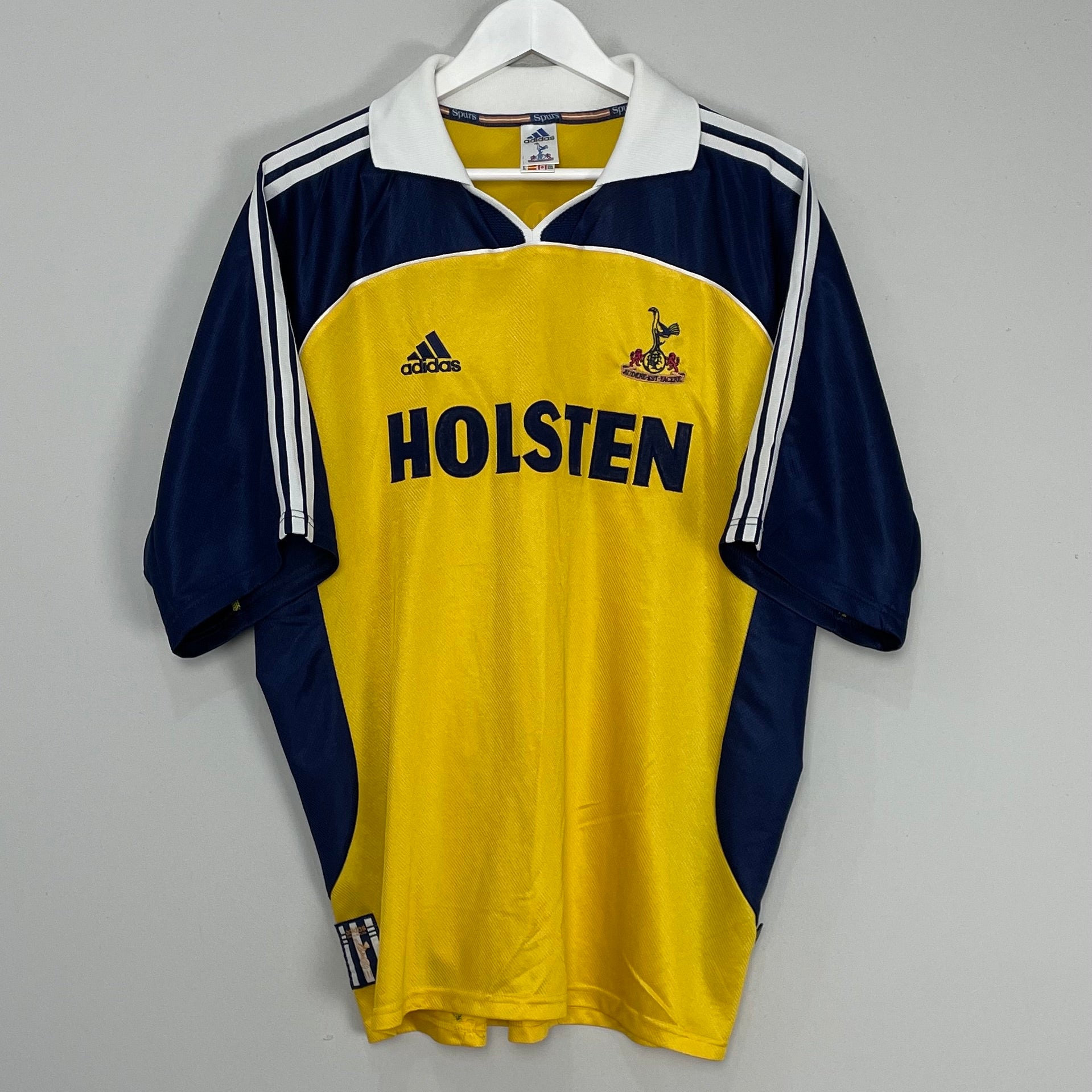 Shop 1999/00 TOTTENHAM PERRY #6 AWAY SHIRT (XL) ADIDAS, classic football shirts, vintage football shirts & retro soccer jerseys at Cult Kits