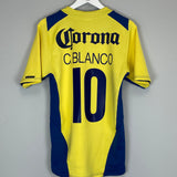 Shop 2004/05 CLUB AMERICA C.BLANCO #10 HOME SHIRT (L) NIKE, classic football shirts, vintage football shirts & retro soccer jerseys at Cult Kits