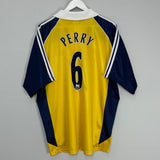 1999/00 TOTTENHAM PERRY #6 AWAY SHIRT (XL) ADIDAS