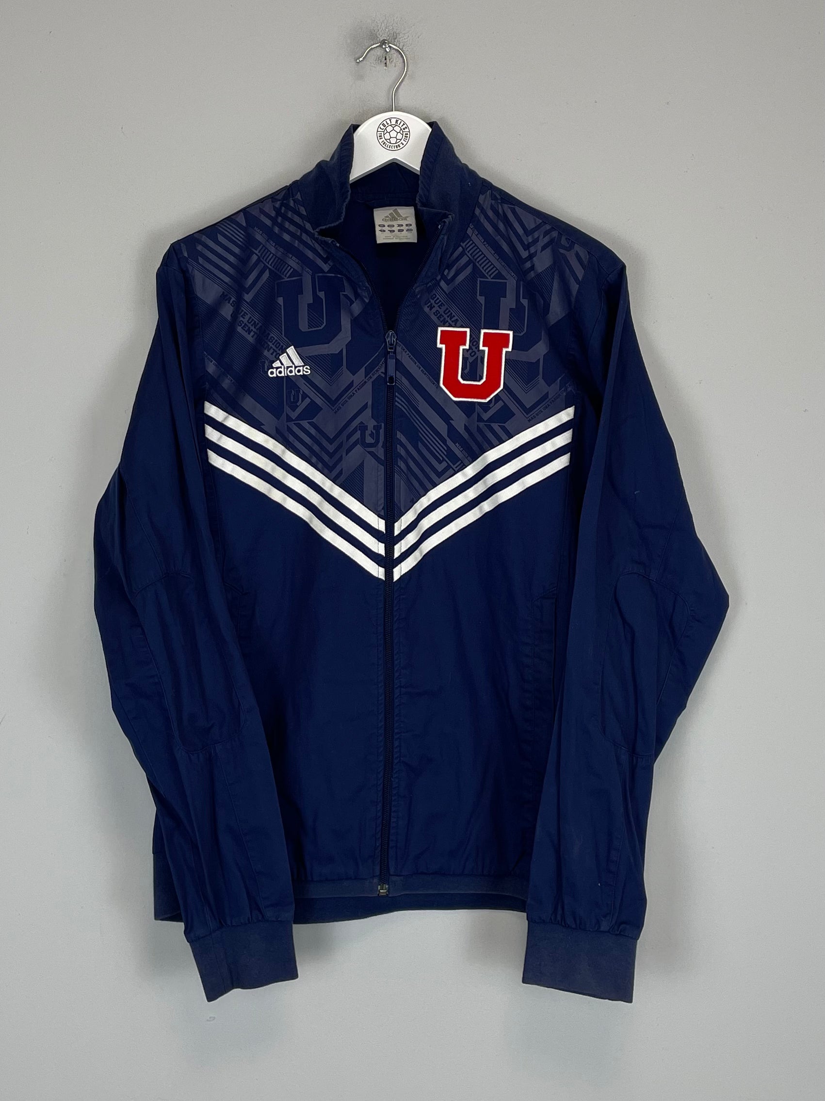 Shop 2008 UNIVERSIDAD DE CHILE TRACK JACKET (M) ADIDAS, classic football shirts, vintage football shirts & retro soccer jerseys at Cult Kits