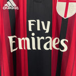 Shop 2014/15 AC MILAN HOME SHIRT (XL) ADIDAS, classic football shirts, vintage football shirts & retro soccer jerseys at Cult Kits