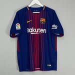 Shop 2017/18 BARCELONA MESSI #10 HOME SHIRT (L) NIKE, classic football shirts, vintage football shirts & retro soccer jerseys at Cult Kits