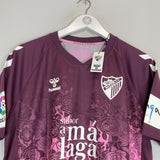 Shop 2022/23 MALAGA *BNWT* AWAY SHIRT (L) HUMMEL, classic football shirts, vintage football shirts & retro soccer jerseys at Cult Kits