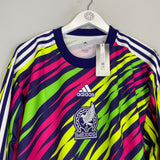 Shop 2022 MEXICO *BNWT* ICON GK SHIRT (L) ADIDAS, classic football shirts, vintage football shirts & retro soccer jerseys at Cult Kits
