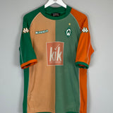 Shop 2005/06 WERDER BREMEN AWAY SHIRT (XXL) KAPPA, classic football shirts, vintage football shirts & retro soccer jerseys at Cult Kits