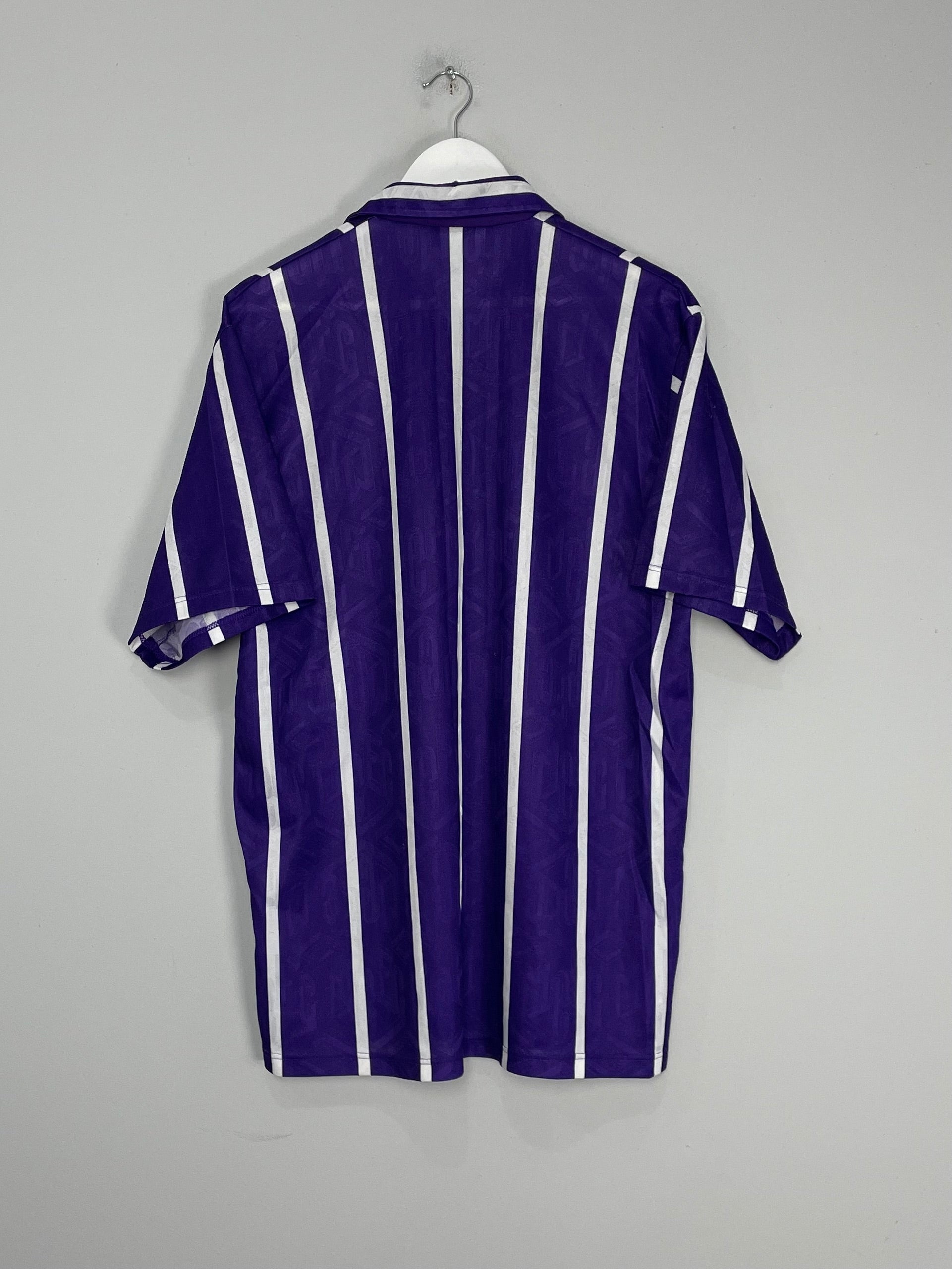 Shop 1992/94 MANCHESTER CITY AWAY SHIRT (XL) UMBRO, classic football shirts, vintage football shirts & retro soccer jerseys at Cult Kits