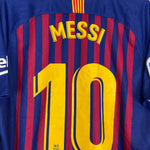 Shop 2018/19 BARCELONA MESSI #10 *BNWT* HOME SHIRT (XL) NIKE, classic football shirts, vintage football shirts & retro soccer jerseys at Cult Kits