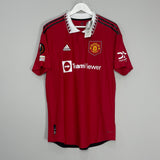Shop 2022/23 MANCHESTER UNITED RONALDO #7 *BNWT* PLAYER ISSUE E/L HOME SHIRT (L) ADIDAS, classic football shirts, vintage football shirts & retro soccer jerseys at Cult Kits