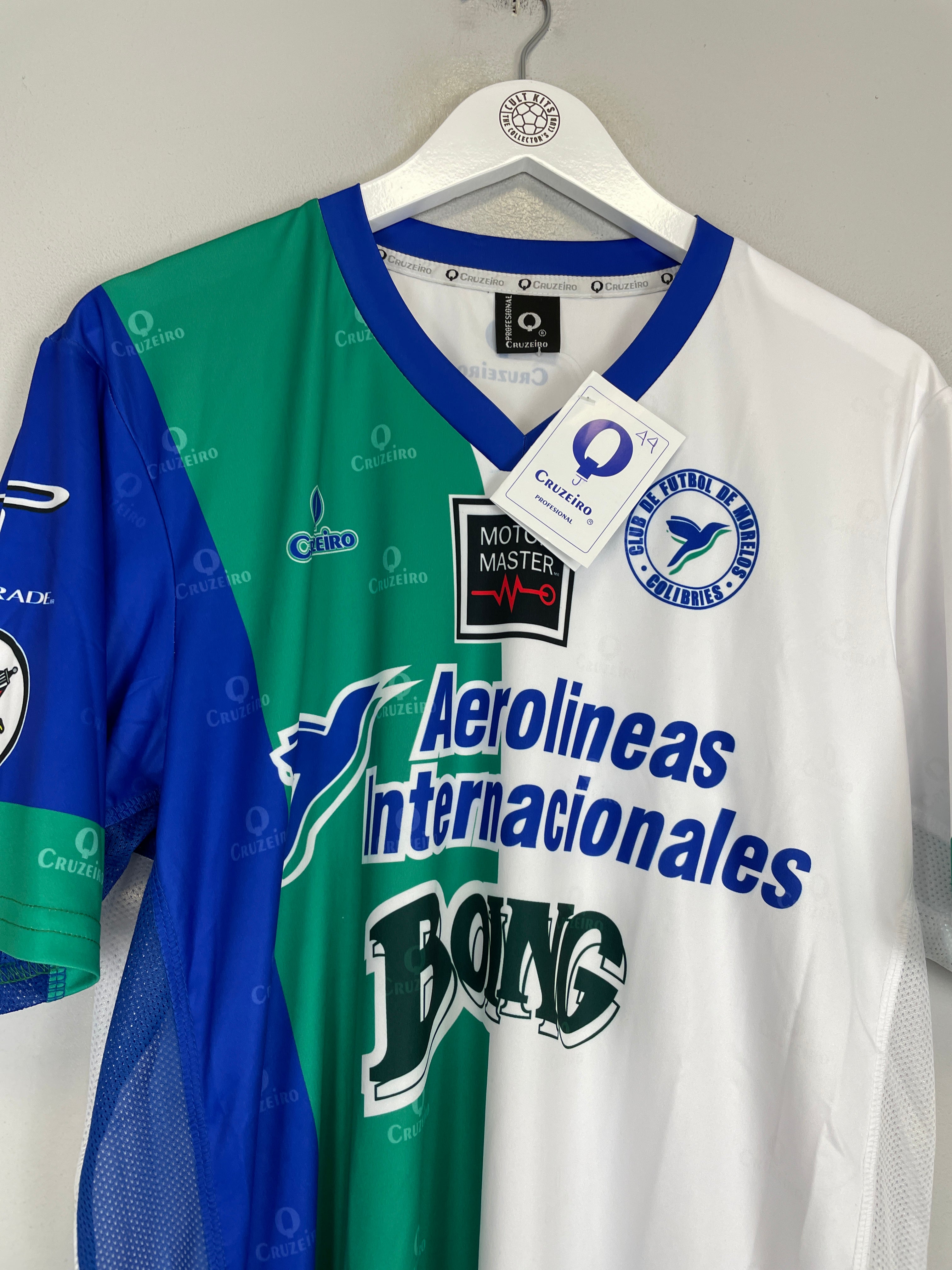 Shop 2002/03 COLIBRIES DE MORELOS *BNWT* HOME SHIRT (XXL) CRUZEIRO, classic football shirts, vintage football shirts & retro soccer jerseys at Cult Kits