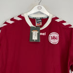 Shop 2002/03 DENMARK *BNWT* HOME SHIRT (L) HUMMEL, classic football shirts, vintage football shirts & retro soccer jerseys at Cult Kits
