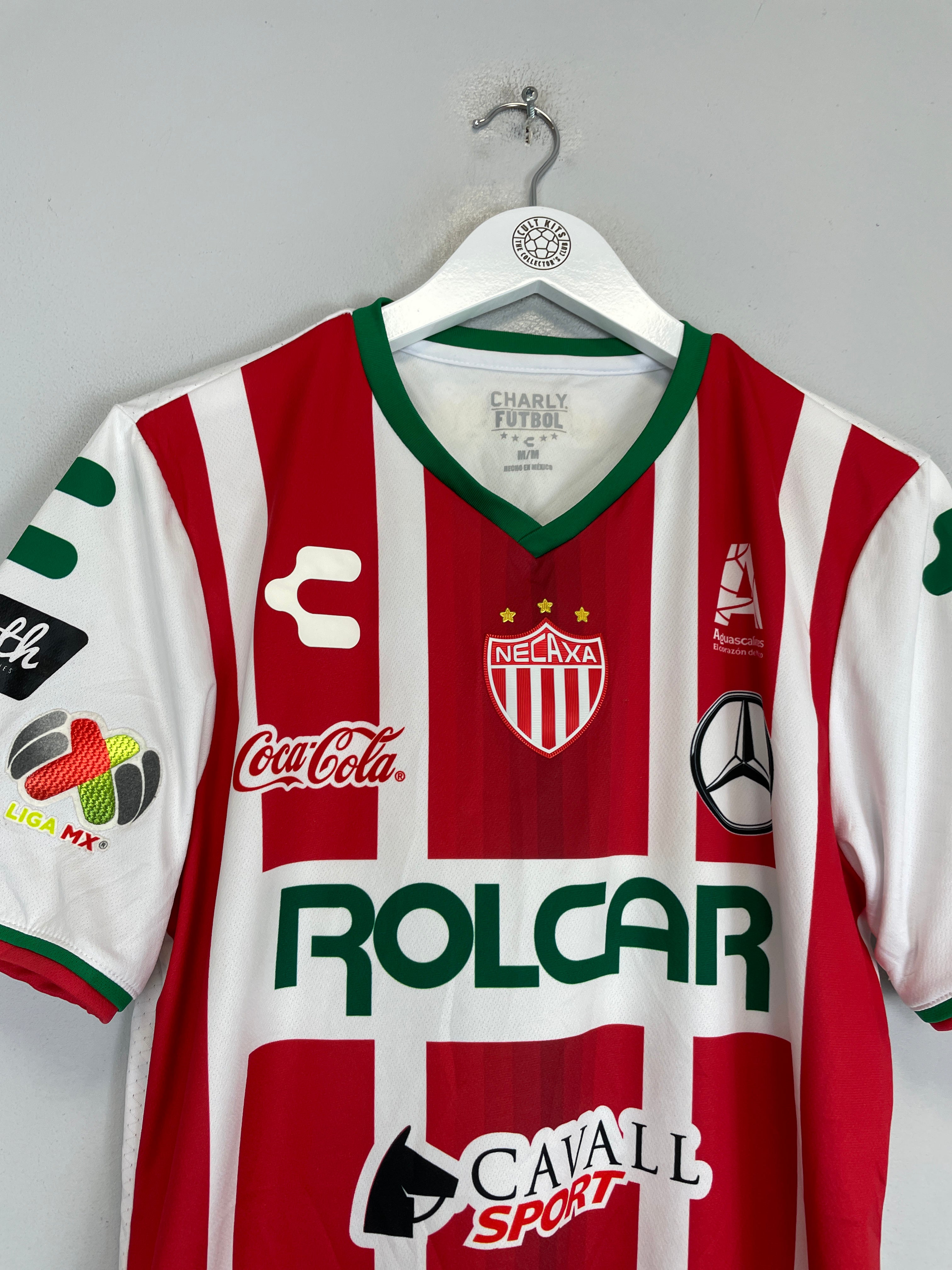 Shop 2017/18 NECAXA ISIJARA #11 HOME SHIRT (M) CHARLY, classic football shirts, vintage football shirts & retro soccer jerseys at Cult Kits