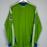 Shop 2009/10 SEATTLE SOUNDERS *PLAYER ISSUE* L/S HOME SHIRT (XL) ADIDAS, classic football shirts, vintage football shirts & retro soccer jerseys at Cult Kits