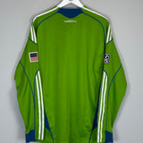 Shop 2009/10 SEATTLE SOUNDERS *PLAYER ISSUE* L/S HOME SHIRT (XL) ADIDAS, classic football shirts, vintage football shirts & retro soccer jerseys at Cult Kits