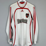 Shop 2006/07 NY/NJ METROSTARS *PLAYER ISSUE* L/S HOME SHIRT (L) ADIDAS, classic football shirts, vintage football shirts & retro soccer jerseys at Cult Kits