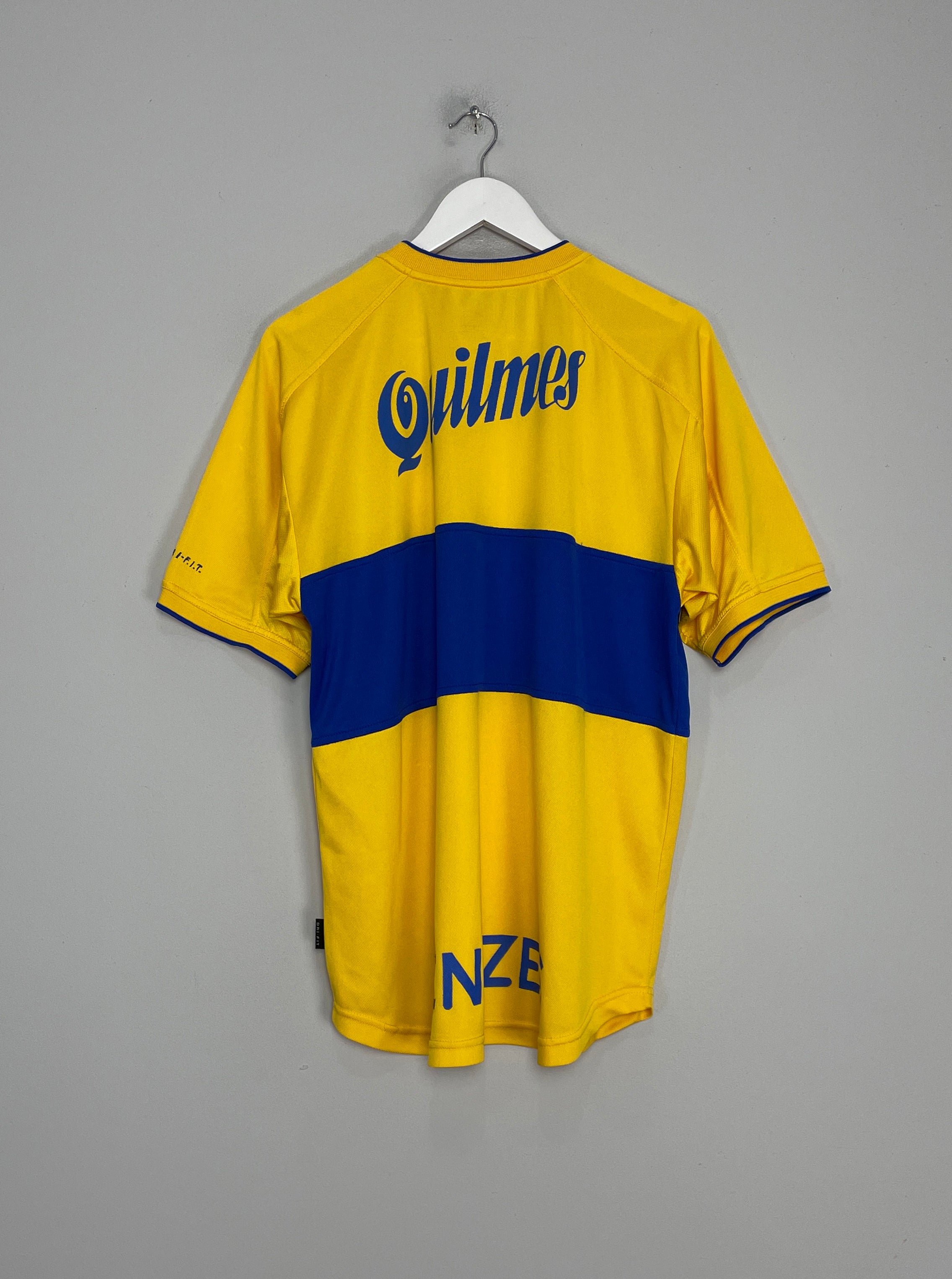 Shop 2000/01 BOCA JUNIORS AWAY SHIRT (L) NIKE, classic football shirts, vintage football shirts & retro soccer jerseys at Cult Kits