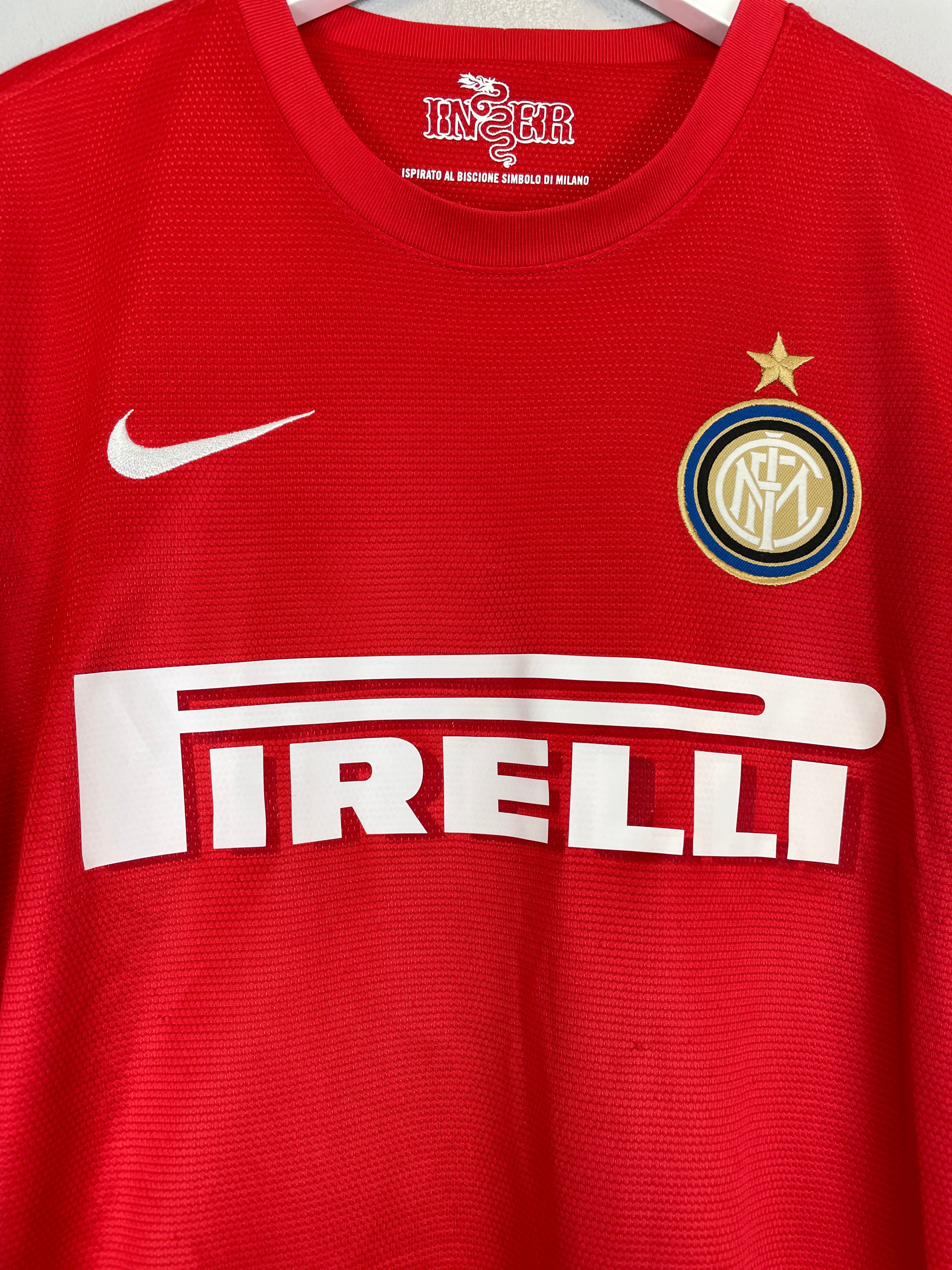Shop 2012/13 INTER MILAN SNEIJDER #10 AWAY SHIRT (M) NIKE, classic football shirts, vintage football shirts & retro soccer jerseys at Cult Kits