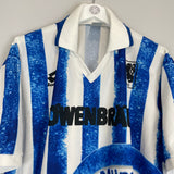 Shop 1994/95 1860 MUNICH HOME SHIRT (XL) LOTTO, classic football shirts, vintage football shirts & retro soccer jerseys at Cult Kits